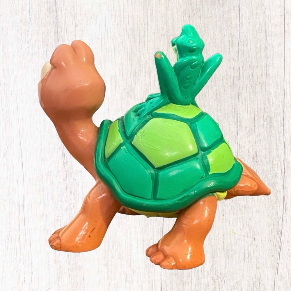 Tyco Swan Princess Lake Jean Bob Frog Speed Turtle Figure Cake Topper Toy 1994 - Picture 3 of 5